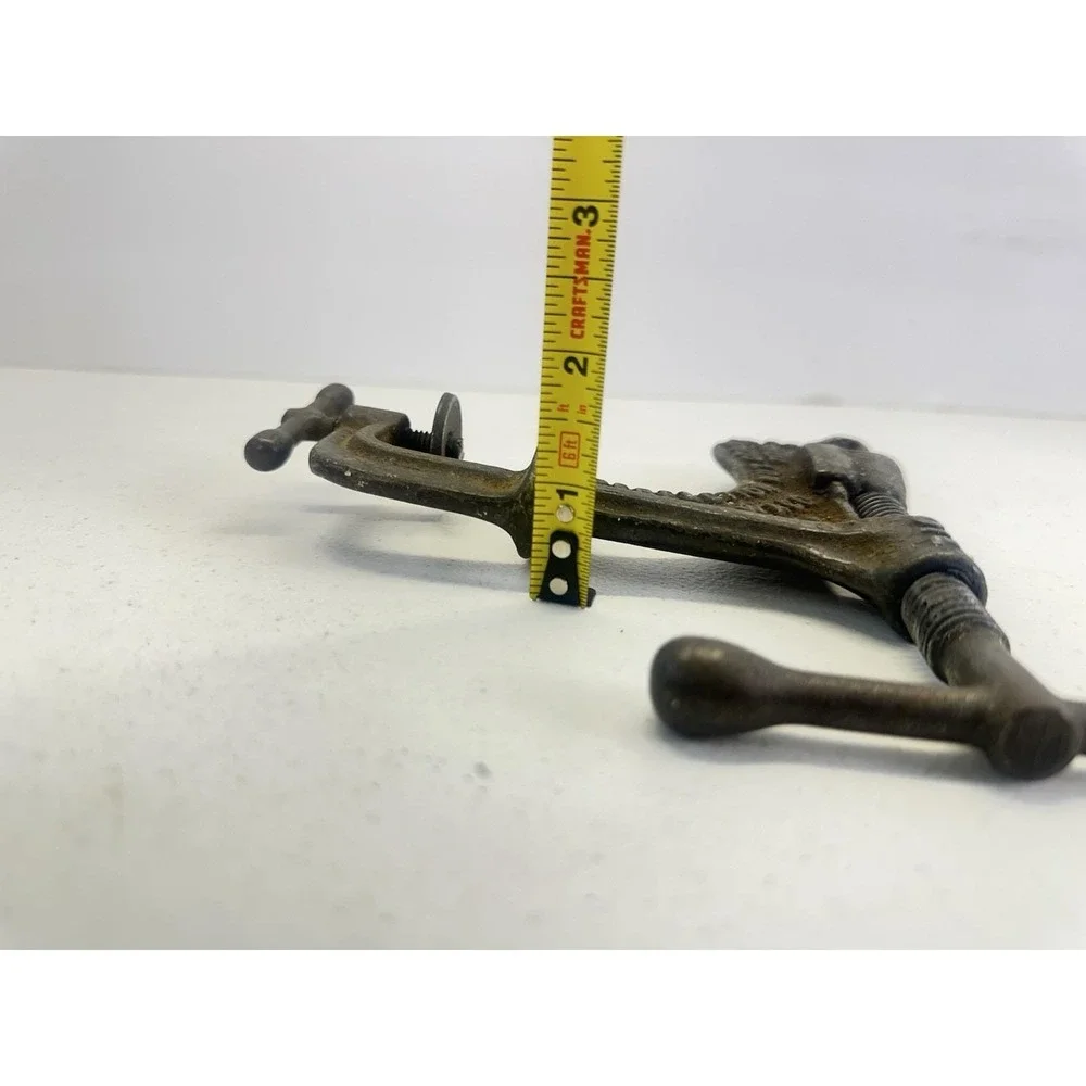 Antique Perfection No.100 Nut Cracker Cast Iron Waco Texas Pat Nov 10 1914 Clamp